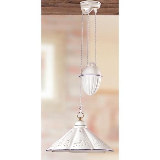 mediterran ellensulyos lampa lyukacsos attort fuggesztek kek provence kalsszikus keramia porcelan festett allithato etkezo asztal fole konyha lampa vilagitas balaton hangulatu francia olasz stilusu lampak lameridiana polgari.jpg